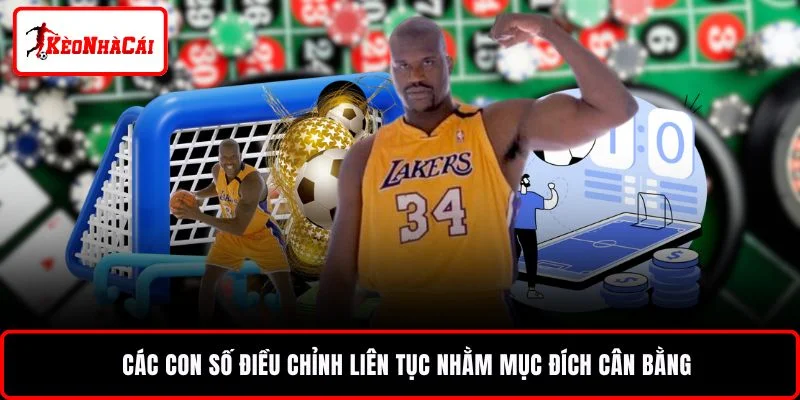 Các con số điều chỉnh liên tục nhằm mục đích cân bằng